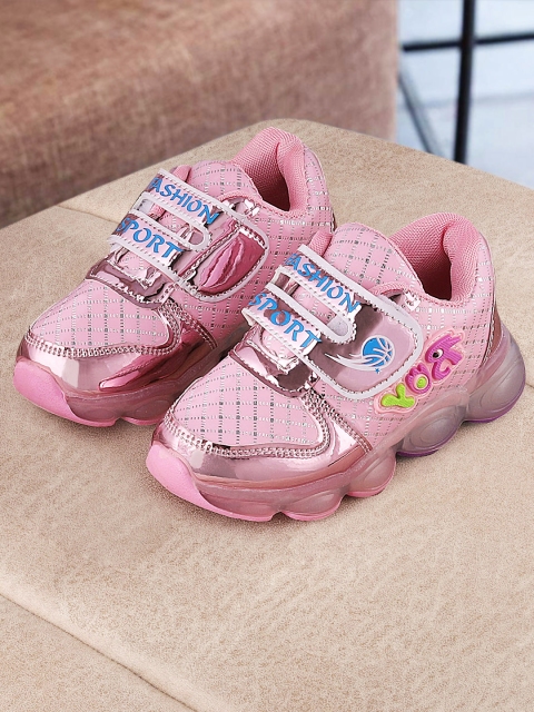 

Walktrendy Girls Pink Sneakers