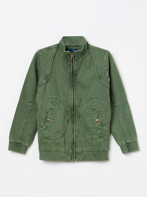 

Fame Forever by Lifestyle Boys Green Solid Bomber