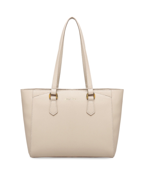 

Diana Korr Beige Solid Handheld Bag