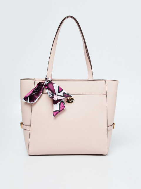 

Ginger by Lifestyle Pink Solid Shoulder Bag