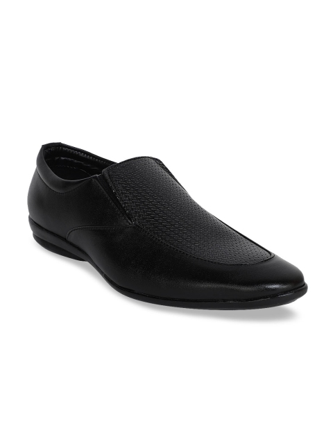 

Respiro Men Black Slip-On Sneakers