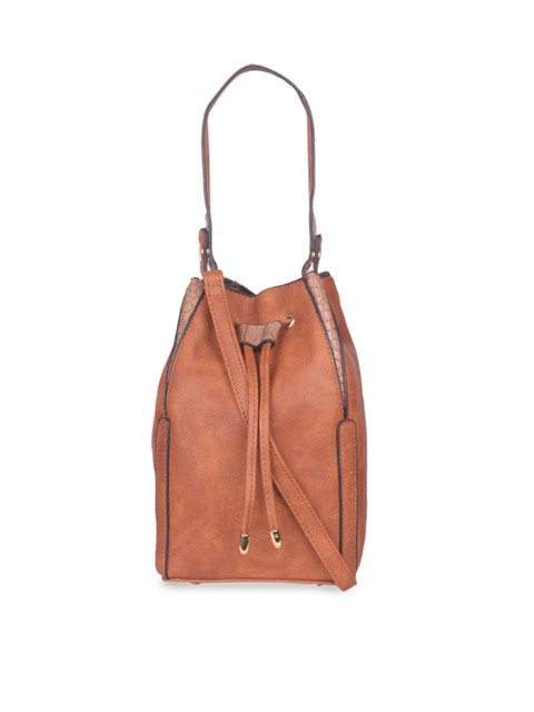 

Bagkok Tan Brown Solid Shoulder Bag