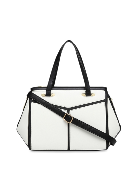 

Diana Korr White Solid Handheld Bag