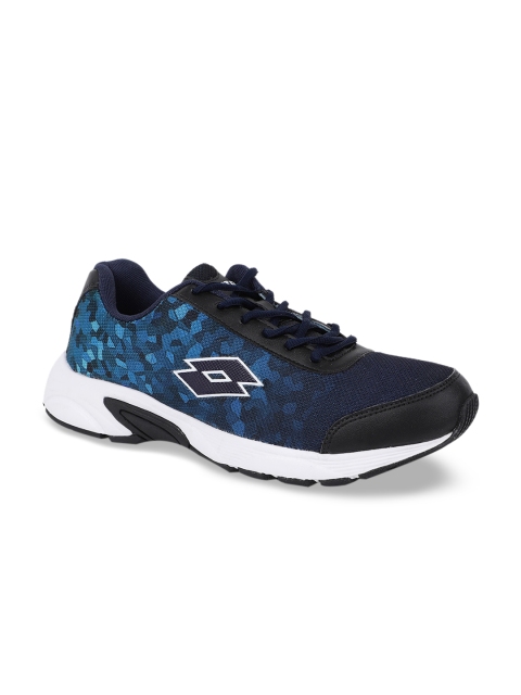 

Lotto Men Navy Blue Mesh Running Shoes