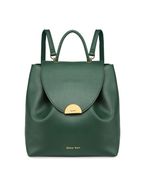 

Diana Korr Women Green Solid Backpack