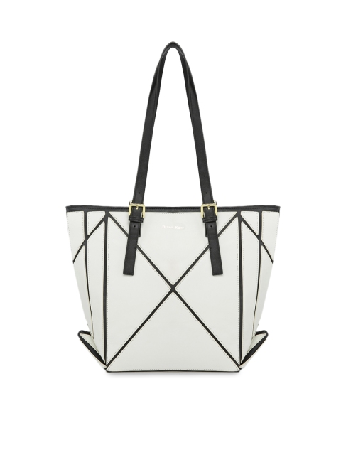 

Diana Korr White Solid Shoulder Bag