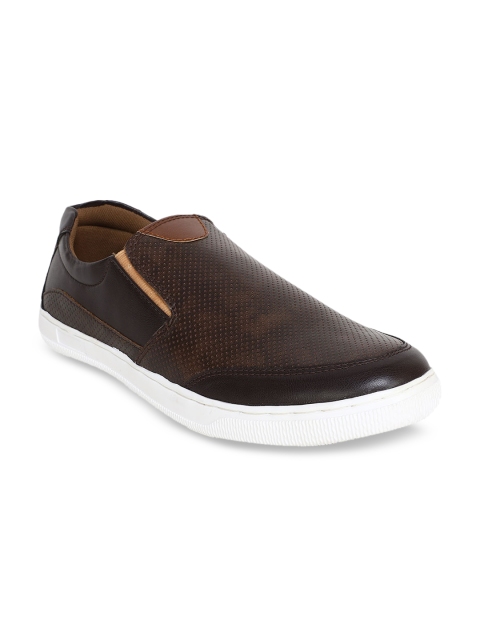 

Respiro Men Brown Slip-On Sneakers