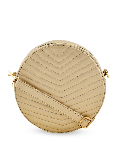 

STELLER Gold-Toned Solid Sling Bag