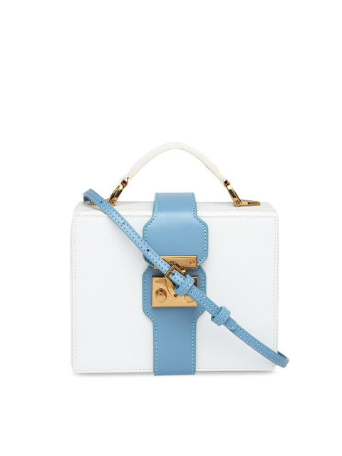 

Diana Korr White & Blue Colourblocked Sling Bag