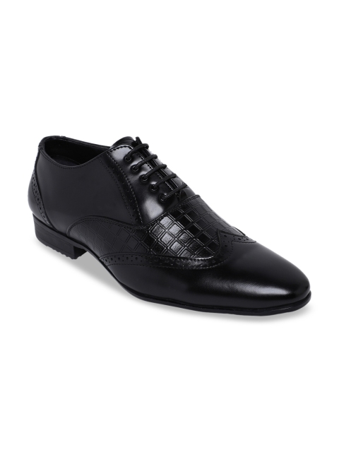 

Respiro Men Black Formal Derbys