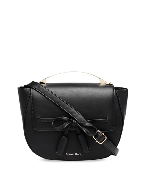 

Diana Korr Black Solid Sling Bag