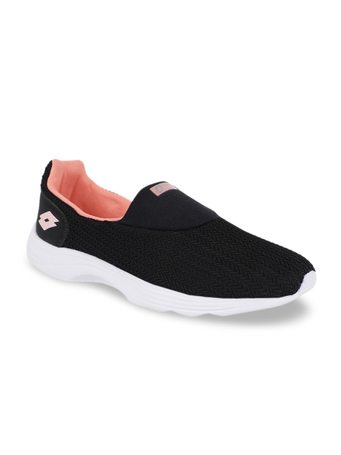 

Lotto Women Black Mesh Training or Gym Shoes