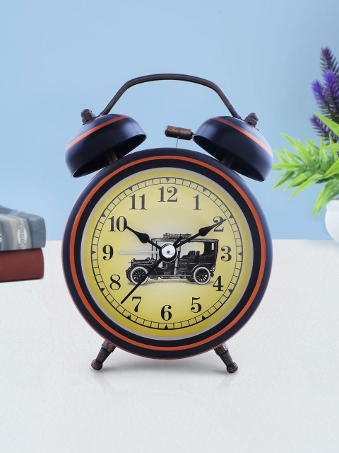 

Archies Black Round Printed Analogue Alarm Clock