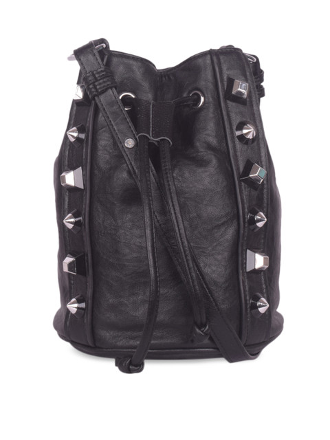 

Bagkok Black Embellished Sling Bag
