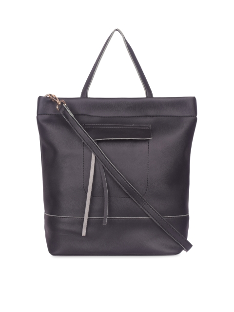 

Bagkok Black Solid Sling Bag