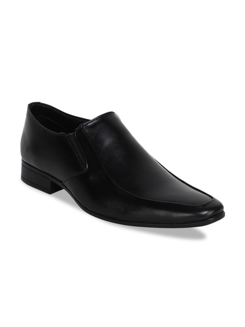 

Respiro Men Black Formal Leather Loafers