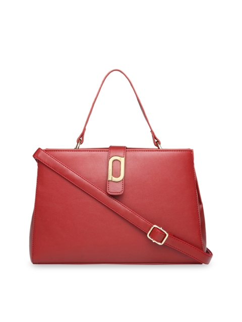 

Diana Korr Maroon Solid Handheld Bag