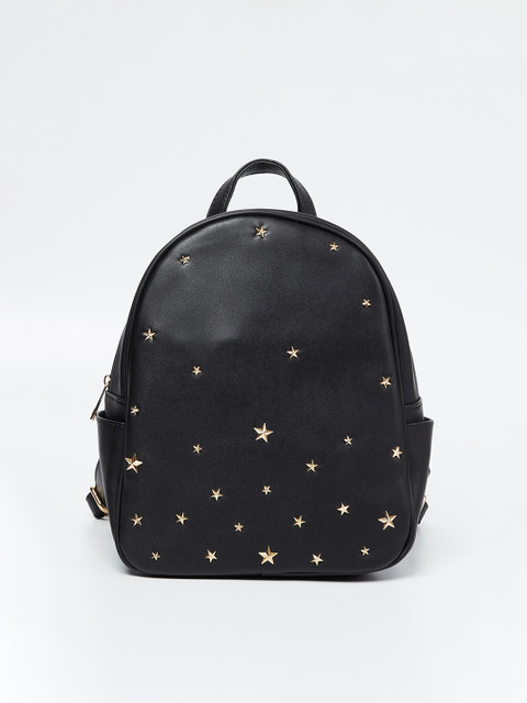 

Ginger by Lifestyle Women Black Studded Backpack