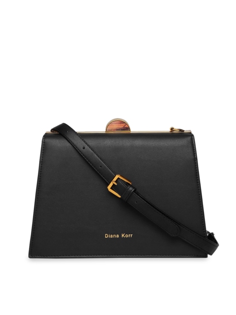 

Diana Korr Black Solid Sling Bag