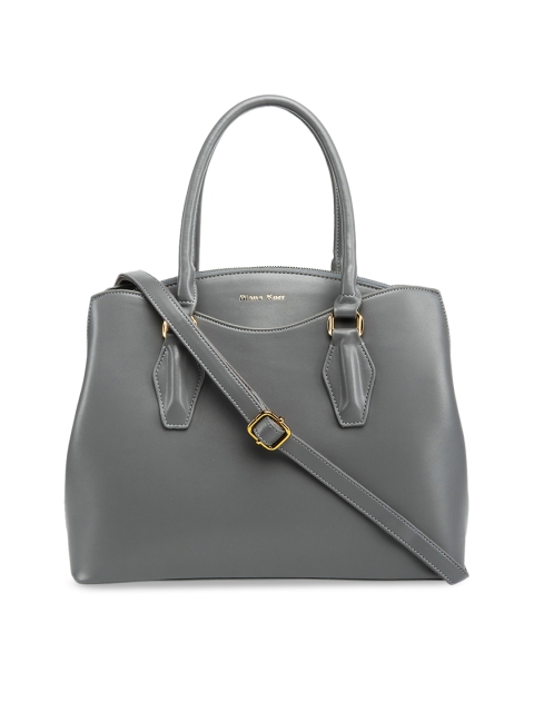 

Diana Korr Grey Solid Handheld Bag