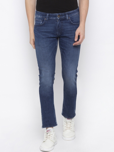 

SPYKAR Men Blue Skinny Fit Low-Rise Clean Look Jeans