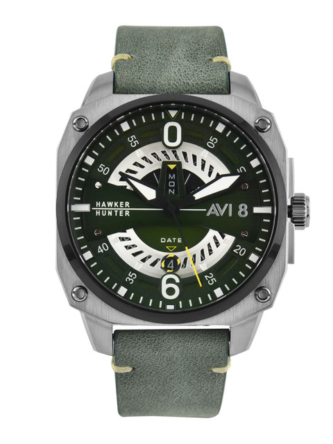 

AVI-8 Men Green Analogue Watch