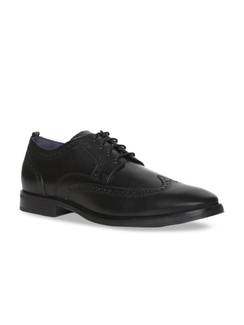 

Cole Haan Men Black Formal Leather Brogues