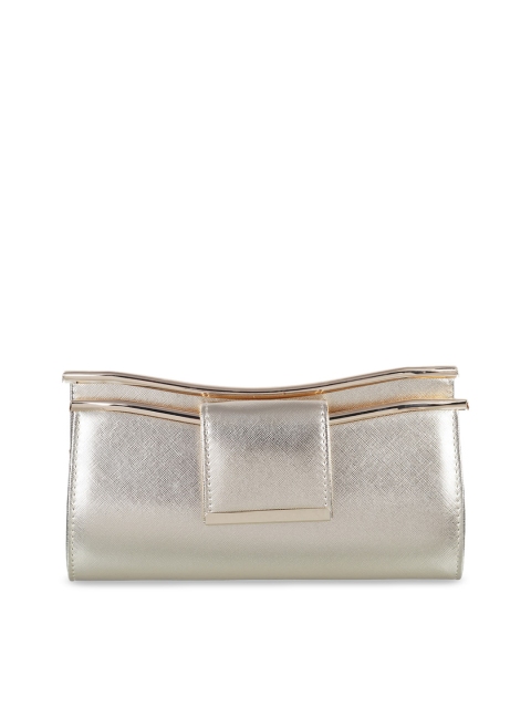 

Mochi Beige Solid Purse Clutch