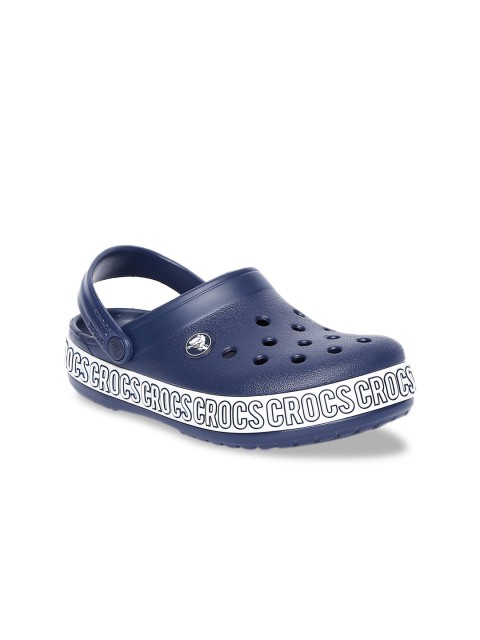 

Crocs Kids Navy Blue Crocband Printed Clogs