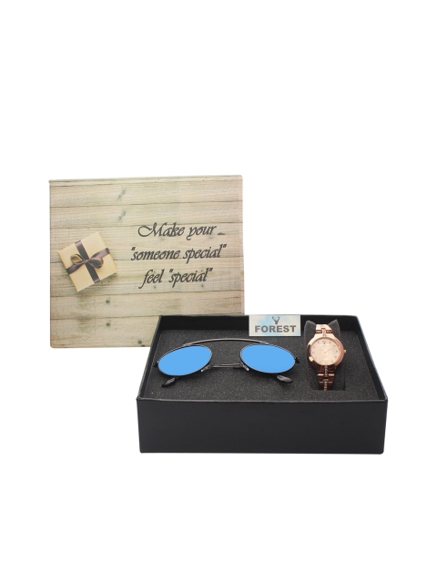 

Hobforestessentials Women Watch & Sunglasses Gift Set, Rose