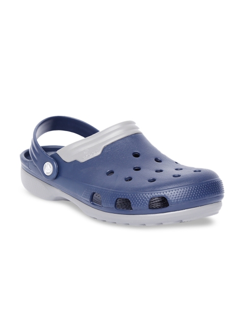 

Crocs Unisex Navy Blue Duet Solid Clogs