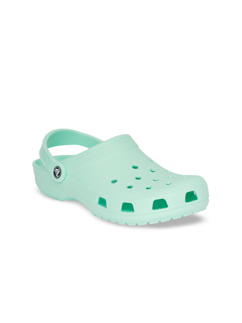 

Crocs Kids Green Classic Solid Clogs