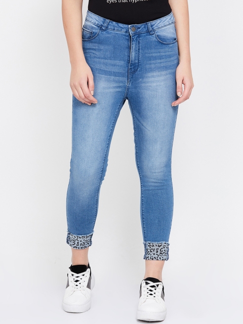 

Ginger by Lifestyle Women Blue Skinny Fit Mid-Rise Clean Look Jeans