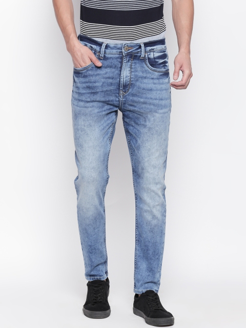 

SF JEANS by Pantaloons Men Blue Skinny Fit Low-Rise Clean Look Stretchable Jeans