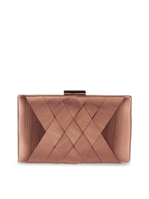 

Mochi Bronze-Toned Textured Clutch