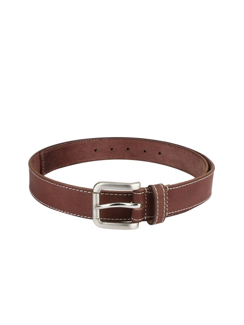

Aditi Wasan Men Brown Solid Leather Belt