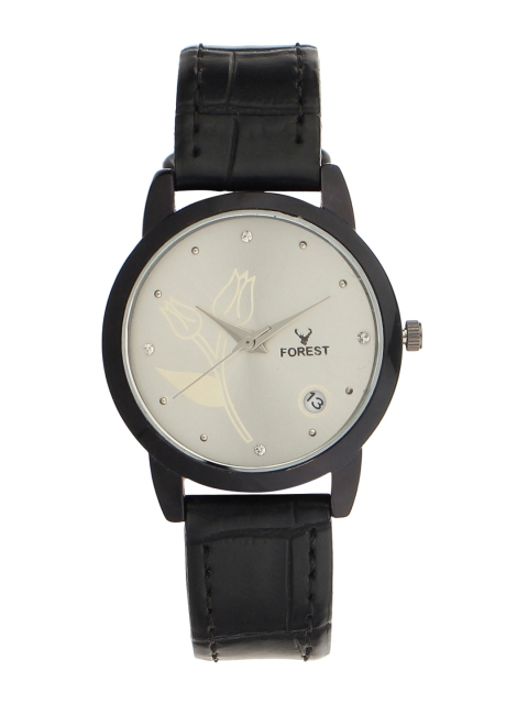

Hobforestessentials Women Silver-Toned Analogue Watch FR-N-283