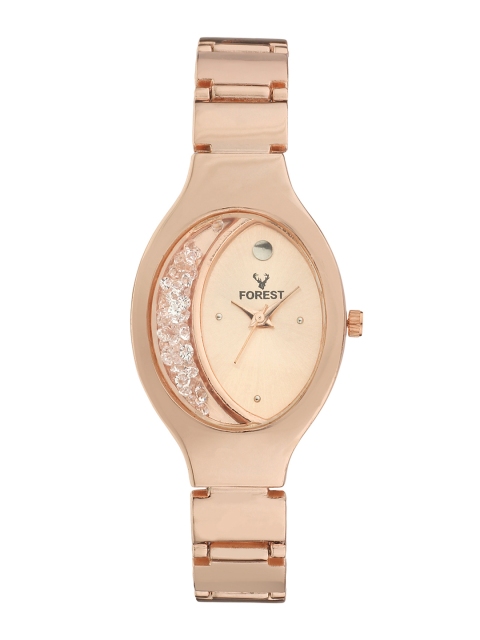 

Hobforestessentials Women Rose Gold Analogue Watch FR-N-217