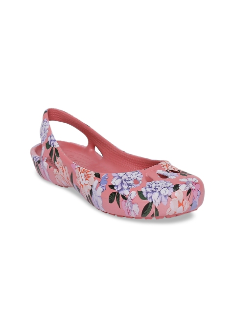 

Crocs Malindi Women Pink Printed Ballerinas