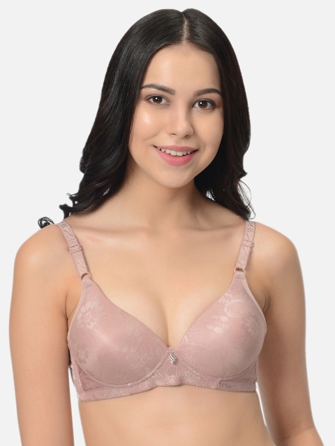 

Mod & Shy Pink Padded underwired Pushup Bra