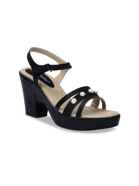 

MSC Women Black Embellished Heels