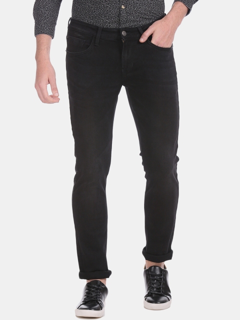 

Cherokee Men Black Slim Fit Low-Rise Clean Look Jeans