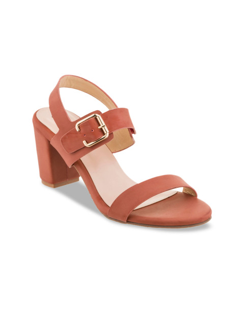

Sherrif Shoes Women Pink Solid Heels