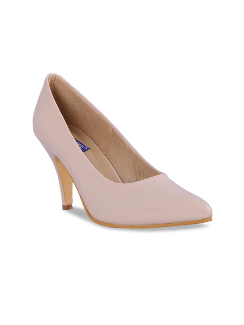 

MSC Women Nude-Coloured Solid Pumps