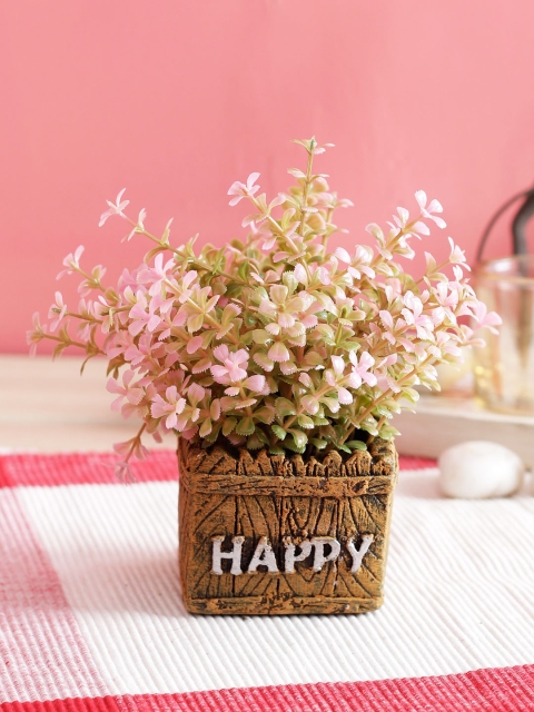 

PolliNation Pink Set of 2 Artificial Bonsai With Pot