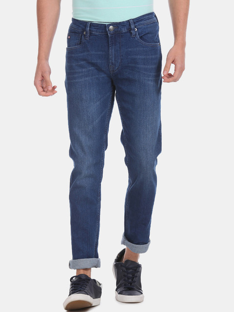 

Arrow Men Blue Slim Fit Low-Rise Clean Look Stretchable Jeans