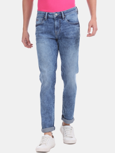 

Arrow Sport Men Blue Skinny Fit Low-Rise Clean Look Stretchable Jeans