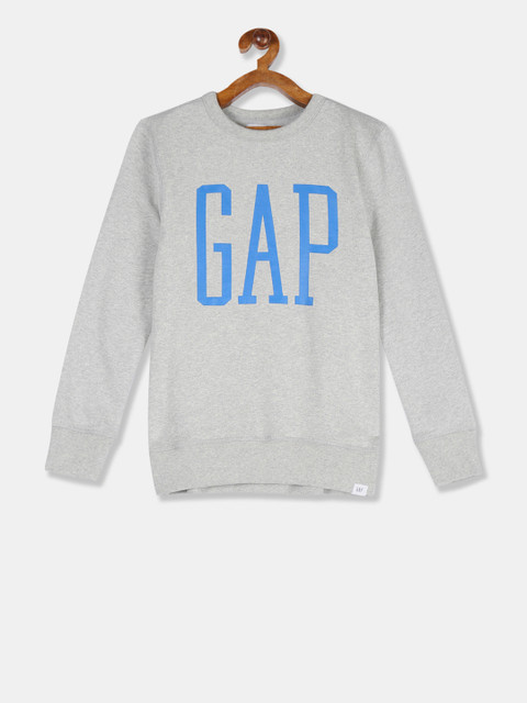 

GAP Boys Grey Printed Sweatshirt