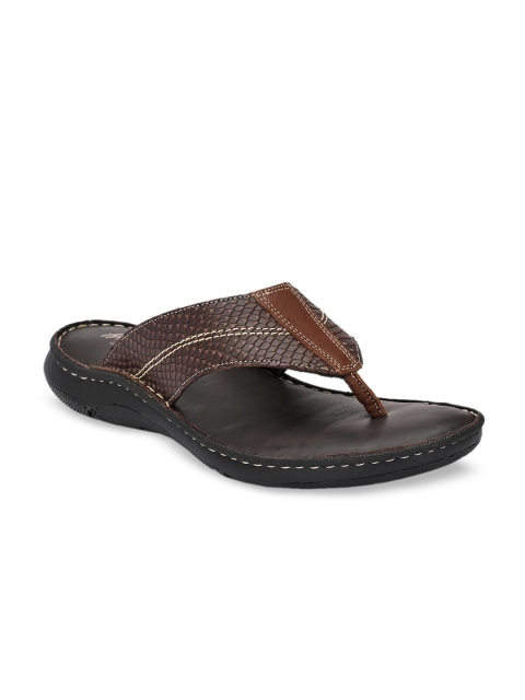 

Hitz Men Brown Leather Sandals