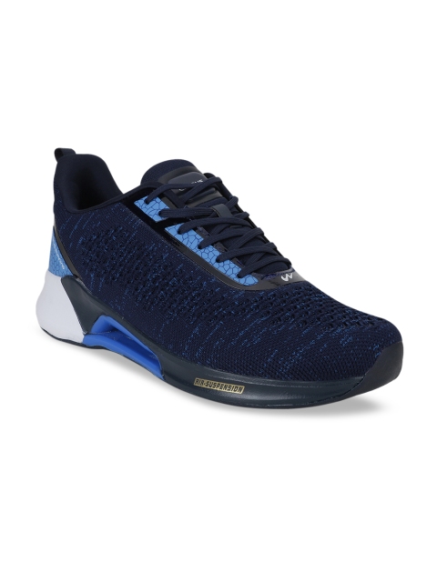 

Campus Men Navy Blue Mesh Running Shoes